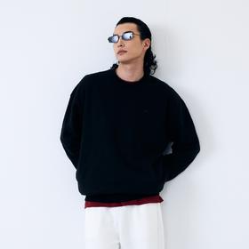 Oneup基础圆领磨毛卫衣