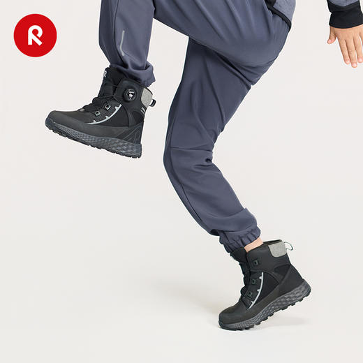 芬兰reima2025秋冬新款男女儿童大童拒水抓绒保暖舒适运动旅游鞋 商品图2