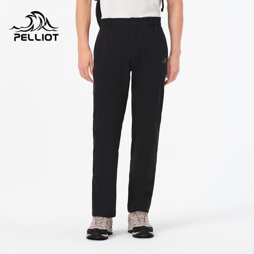 伯希和户外休闲裤夏季男防泼水登山运动裤直筒透气高弹徒步软壳裤 商品图0