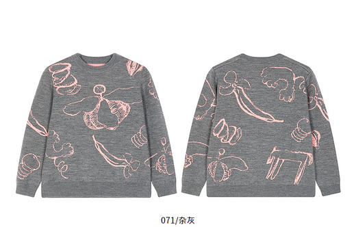 jnby  25年秋款  长袖套头毛衫  1P9311830 商品图12