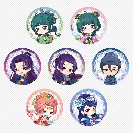 药屋少女的呢喃 Q版吧唧 徽章 7包/盒 国谷 商品图0