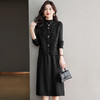 M2748-198休闲连衣裙女秋冬2025新款针织衫潮流马甲打底毛衣裙时尚两件套装 商品缩略图2