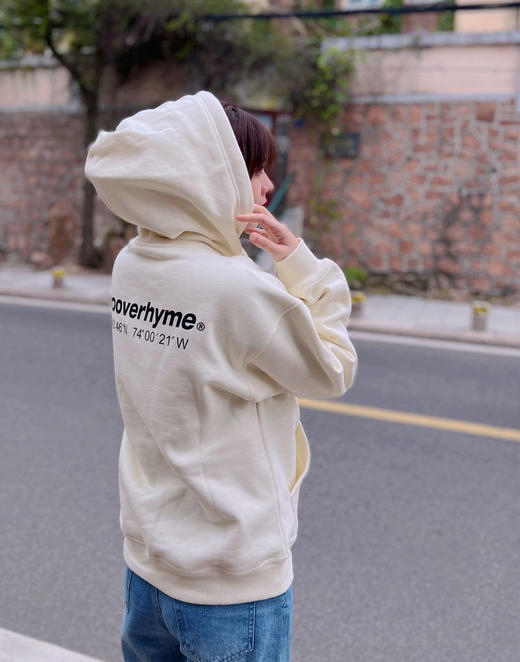 韩国11色连帽加绒加厚卫衣 商品图12