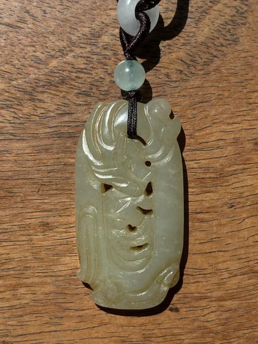 白玉镂雕云龙纹椭圆珮，顺丰包邮 商品图10