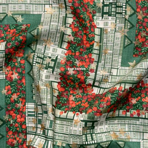 LT295A Liberty塔纳金粉 TUDOR BERRY--都铎浆果100支高支棉279/m 邮费到付 商品图2