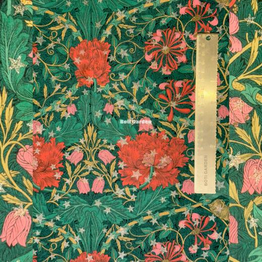 LT294C Liberty塔纳棉金粉 MARCH SPARKLE三月闪耀绿色 100支高支棉 279/m 商品图3