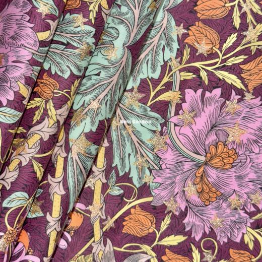 LT294C Liberty塔纳棉金粉 MARCH SPARKLE三月闪耀 100支高支棉279/m 商品图3