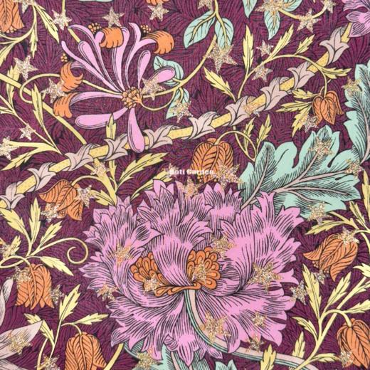 LT294C Liberty塔纳棉金粉 MARCH SPARKLE三月闪耀 100支高支棉279/m 商品图1