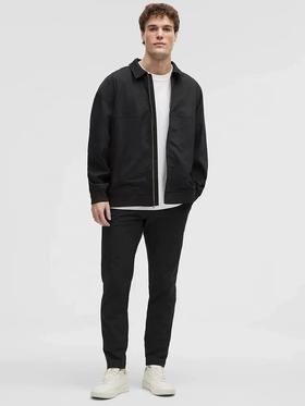 露露Cotton Twill 男士棉混纺斜纹拉链夹克