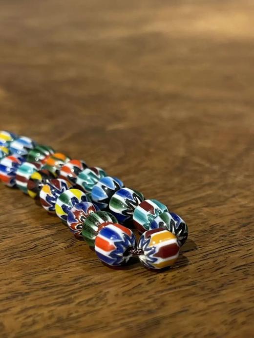 多彩绞胎琉璃凸棱剁珠首饰两件套组，顺丰包邮 商品图14