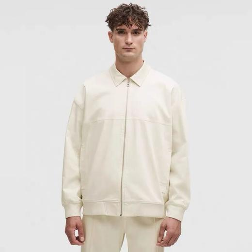 露露Cotton Twill 男士棉混纺斜纹拉链夹克 商品图1
