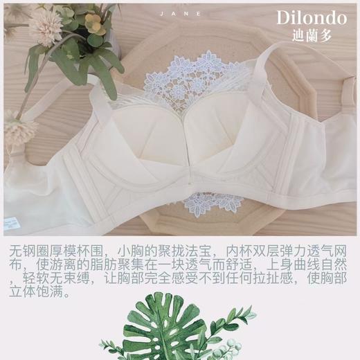 迪兰多中厚杯AB云感棉舒适调整型文胸2118462 商品图7