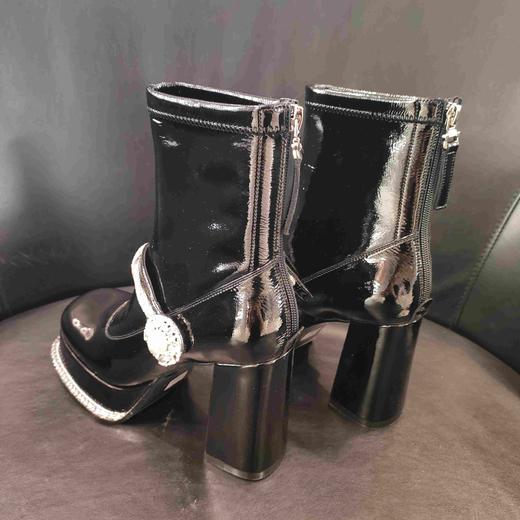 LFGJ 凌介X0107 水钻漆皮短靴 商品图10