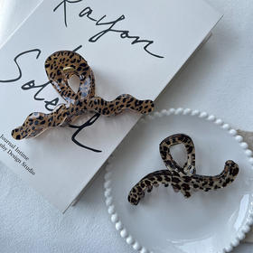 小豹纹贴片抓夹-纪念日百货门店同款165243756