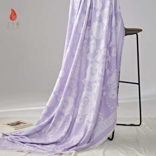 上久楷SAINTJOY/上久楷 丝毛大方巾 声声引 FJS24039 商品图1