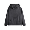 HIM漢崇  冲孔柔软仿麂皮绒连帽夹克外套宽松休闲哑光工装2025秋季 商品缩略图4
