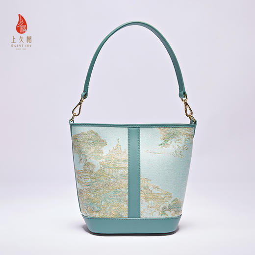 上久楷SAINTJOY/上久楷 宋锦腋下包 汉宫春晓图 BWS25A0701 商品图1