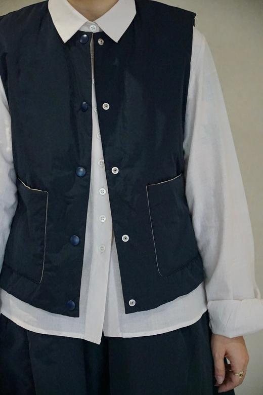 Gauze 轻薄保暖棉服马夹背心（2色可选） 商品图5