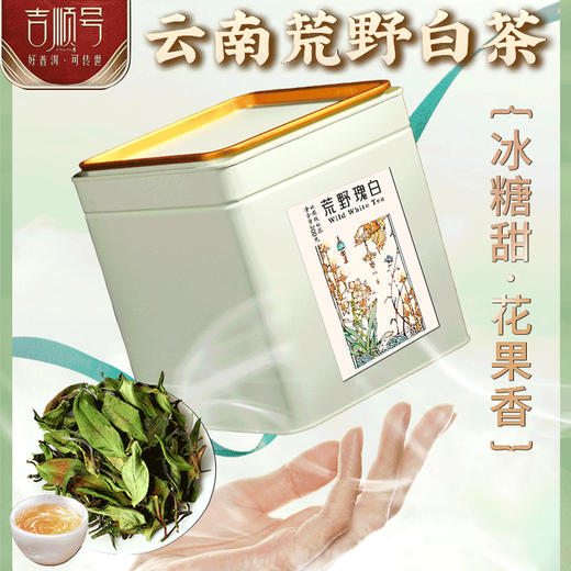 白茶白牡丹荒野白茶200克精美礼盒包装 商品图4