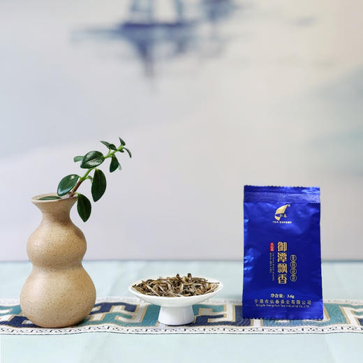 弘春茗茶茉莉花茶 御潭飘香义之春铁盒装108克 商品图2