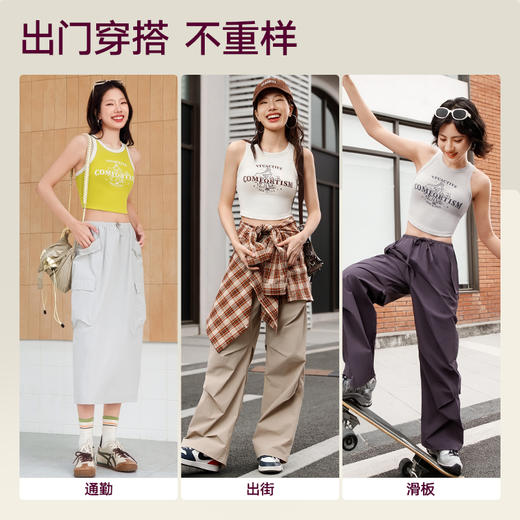 跃牌【安琪拉系列】新款低强度运动内衣固定杯长款文胸瑜伽健身背心女WX2458 商品图4