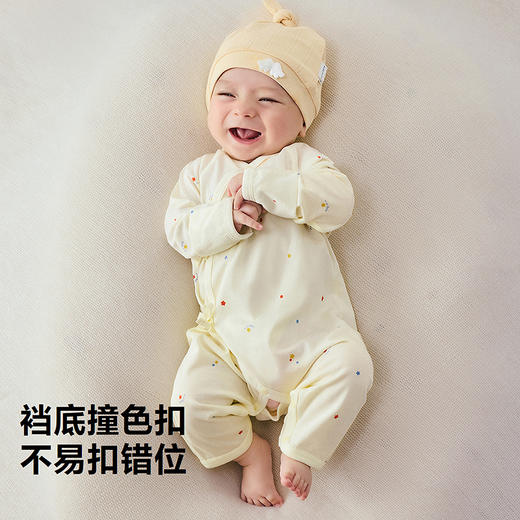 【纯棉】迷你巴拉宝宝连体衣男女宝柔软透气爬服亲肤婴儿衣服 商品图0