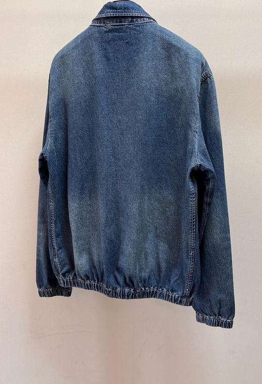 920-3渠道圆正 polo红色小马刺绣 水洗蓝 男士软牛仔 夹克外套 女生也好穿 商品图12