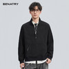 2025秋季新品半拉链肌理面料卫衣ECF324003 商品缩略图0