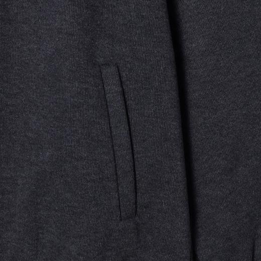 7103SDSA男士秋冬新款痞帅男装韩版纯色拉链连帽卫衣时尚百搭宽松上衣 商品图3