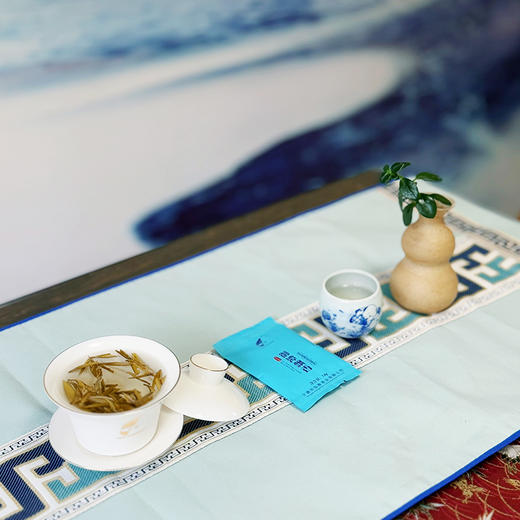 弘春茗茶御潭飘香智之春茉莉花茶铁盒装108克 商品图4