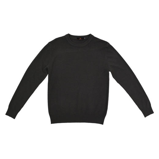 半身缘男装 秋季舒适简约日常通勤内搭百搭毛衣253312U01210002 商品图3