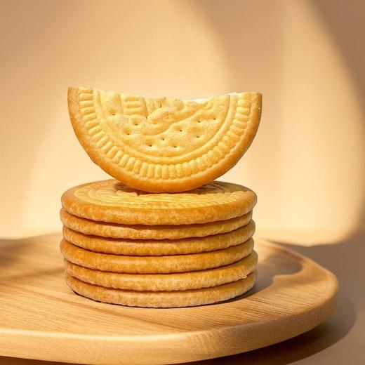 【叮咚熊鲜乳大饼】淡淡的奶香味，香脆营养便携；奶香顺滑；入口香醇-CC 商品图3