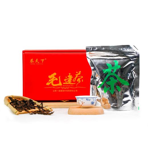 恭天下礼盒装 芦芽珍品毛建茶 高山云雾茶 岩青兰云悟200g盒装 商品图1