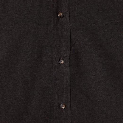 C002SDSA男士秋冬新款痞帅男装极简风纯色长袖翻领衬衫宽松百搭衬衣 商品图2