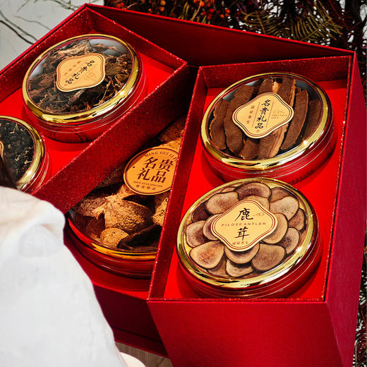 小森浅造 爆闪烟花双层五拼滋补礼盒 商品图3