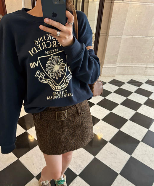 热门泽西风基础短款卫衣09042 商品图6