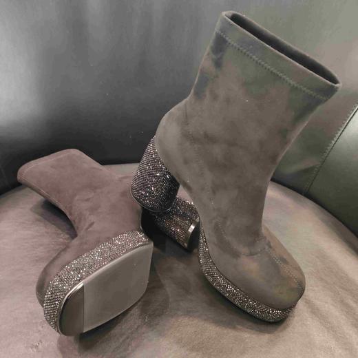 LFGJ凌介女鞋 X0302 时尚百搭弹力布短靴 商品图3