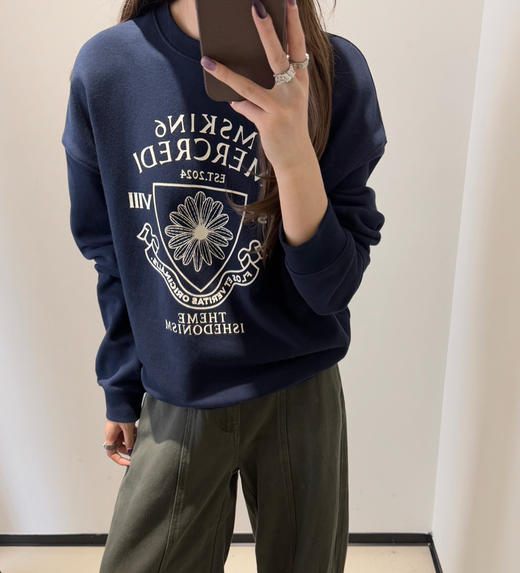 热门泽西风基础短款卫衣09042 商品图8