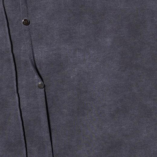 T4845SDSA男士秋冬新款痞帅男装潮牌扎染褶皱铆钉圆领长袖T恤休闲时尚 商品图3