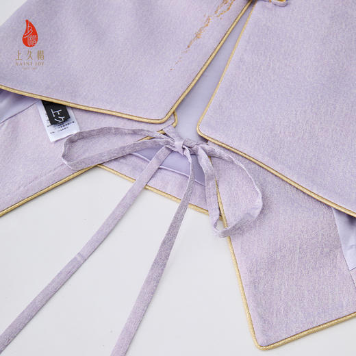 上久楷宋锦新中式轻奢女式马甲 椿萱图CY1045206017 商品图4