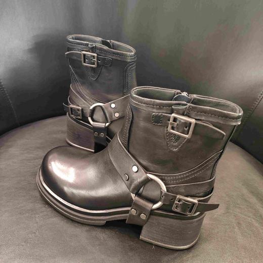 LFGJ凌介女鞋 0134 时尚百搭小短靴 商品图5