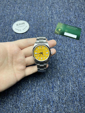 VS劳力士蚝式恒动41系列124300-0004 VS恒动41mm 皮卡丘 VS恒动41 板链 丹东3230机 904L钢 男士腕表