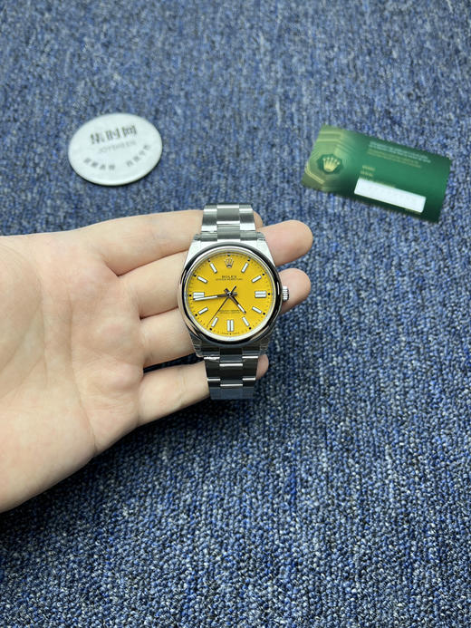 VS劳力士蚝式恒动41系列124300-0004 VS恒动41mm 皮卡丘 VS恒动41 板链 丹东3230机 904L钢 男士腕表 商品图0