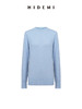 HIDEMI 进口美利奴羊毛柔软细腻纱线打底衫舒适叠穿圆领针织衫 商品缩略图10