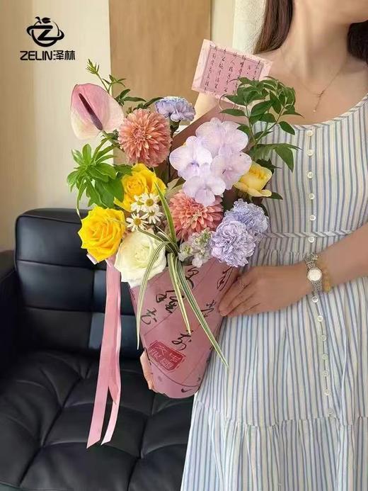 国风书法一体式定型片（5个） 商品图3