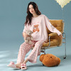 【抗菌新疆棉】自然醒「落日甜酒」纯棉秋季A类长袖睡衣女士可外穿家居服套装JLM 商品缩略图6