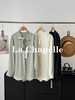 会员福利【飘带衬衫+垂坠顺滑】拉夏贝尔/La Chapelle法式垂感缎面立体花朵飘带设计感长袖衬衫 商品缩略图6