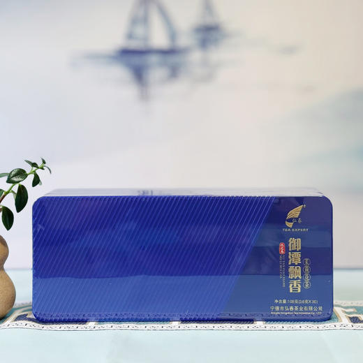 弘春茗茶茉莉花茶 御潭飘香义之春铁盒装108克 商品图0