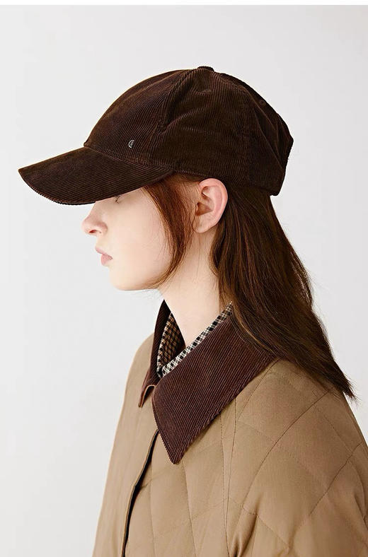 920-4 纯跑腿 白菜价特惠 五天左右发 小禾灯芯绒棒球帽 商品图1