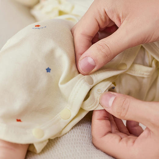 【纯棉】迷你巴拉宝宝连体衣男女宝柔软透气爬服亲肤婴儿衣服 商品图4